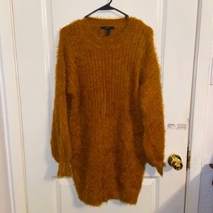 Mustard Sweater Dress